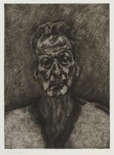 Lucian Freud - Self-Portrait: Reflection (Hartley 55)
