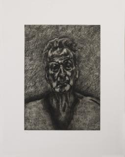 Lucian Freud - Self-Portrait: Reflection (Hartley 55)