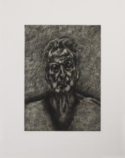 Lucian Freud - Self-Portrait: Reflection (Hartley 55)