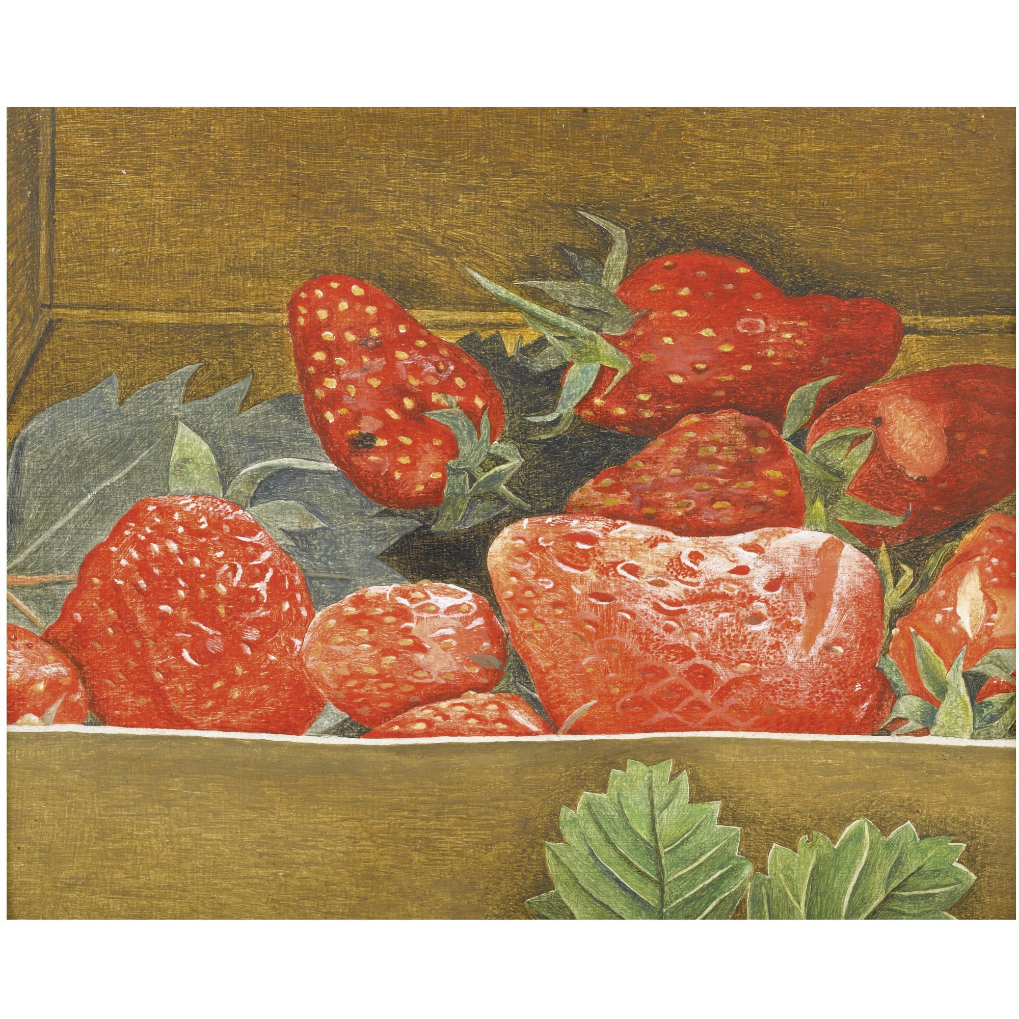 Lucian Freud - Strawberries