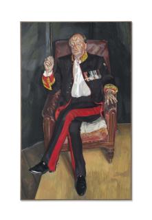 Lucian Freud - The Brigadier