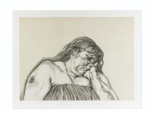 Lucian Freud - Woman with an Arm Tattoo