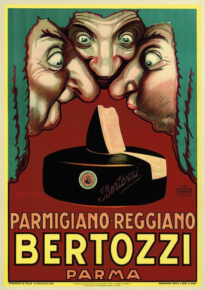 Luciano Achille Mauzan - Parmigiano-Reggiano Bertozzi