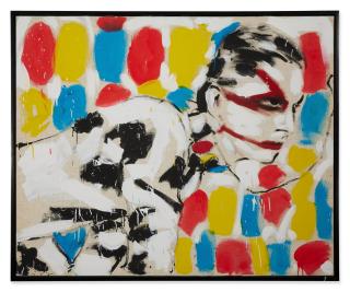 Luciano Castelli - Dog I Dispersion/Leinwand