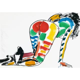 Luciano Castelli - Kniender Akt, 1993 Kneeling Nude, 1993