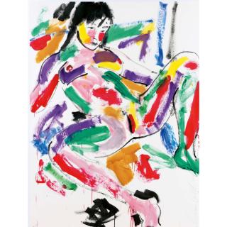 Luciano Castelli - Liegender Frauenakt, 2007 Reclining Nude, 2007