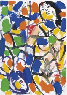 Luciano Castelli - Pigalle Mix, Vitrier, 1996 Pigalle Mix, Glazier, 1996