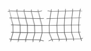 Luciano Fabro - Struttura Ortogonale Assoggettata Ai Quattro Vertici A Tensione