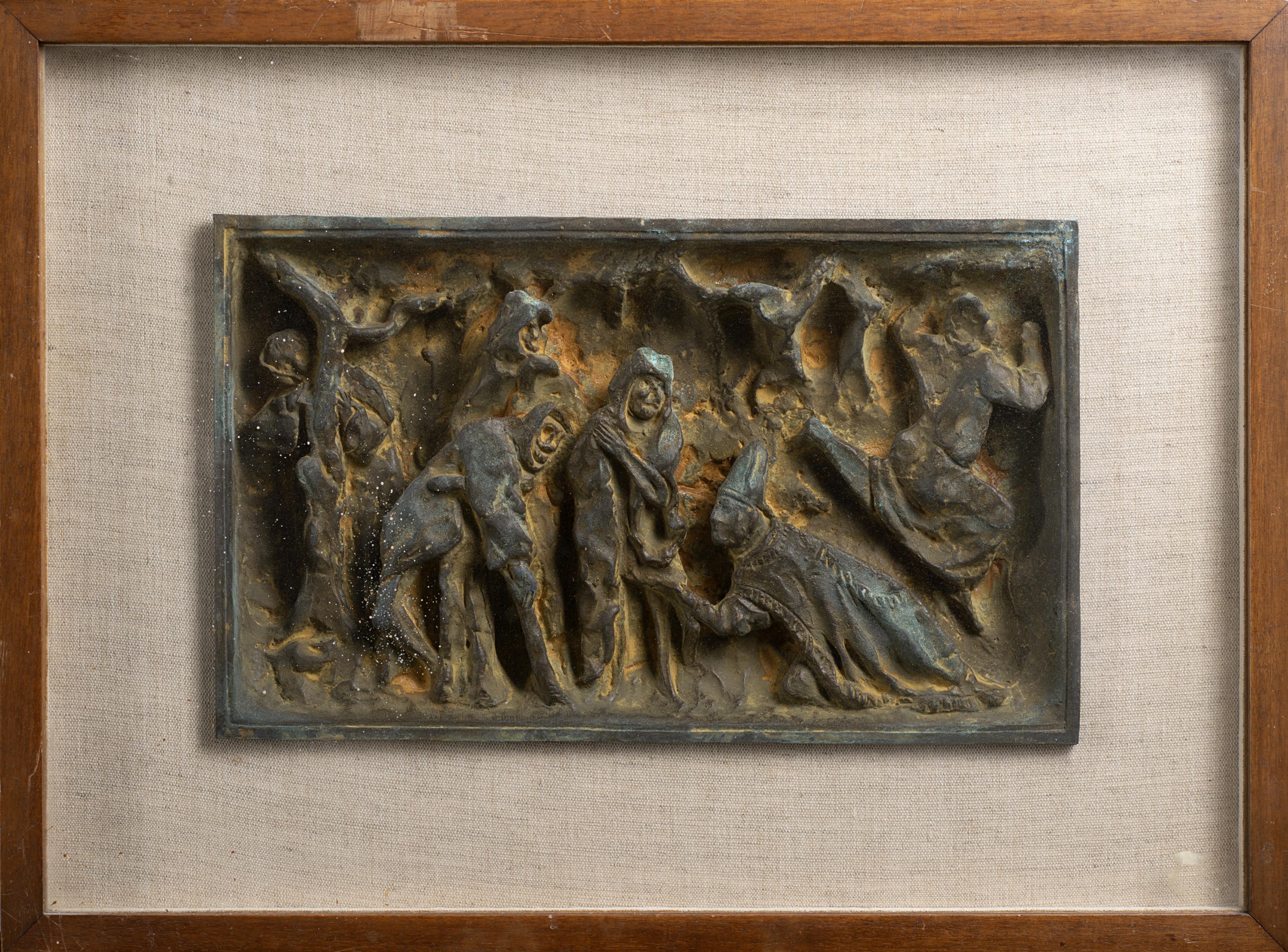 Luciano Minguzzi - Federico Borromeo tra gli appestati