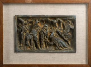 Luciano Minguzzi - Federico Borromeo tra gli appestati