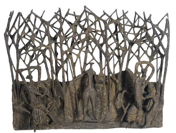 Luciano Minguzzi - Figures in the woods