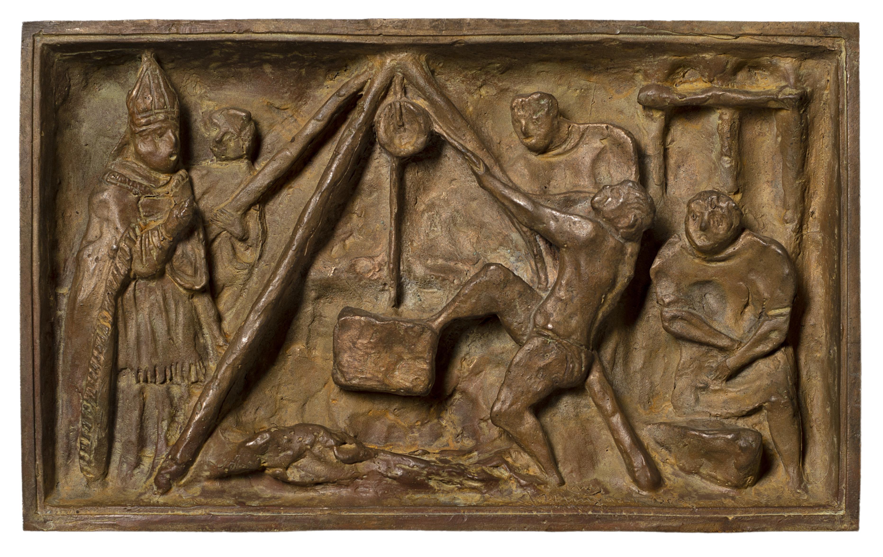 Luciano Minguzzi - La posa della prima pietra