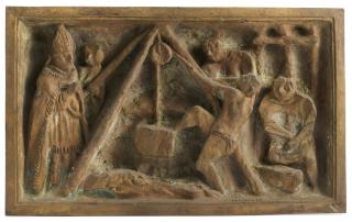 Luciano Minguzzi - La posa della prima pietra