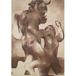 Luciano Miori - Man And Minotaur