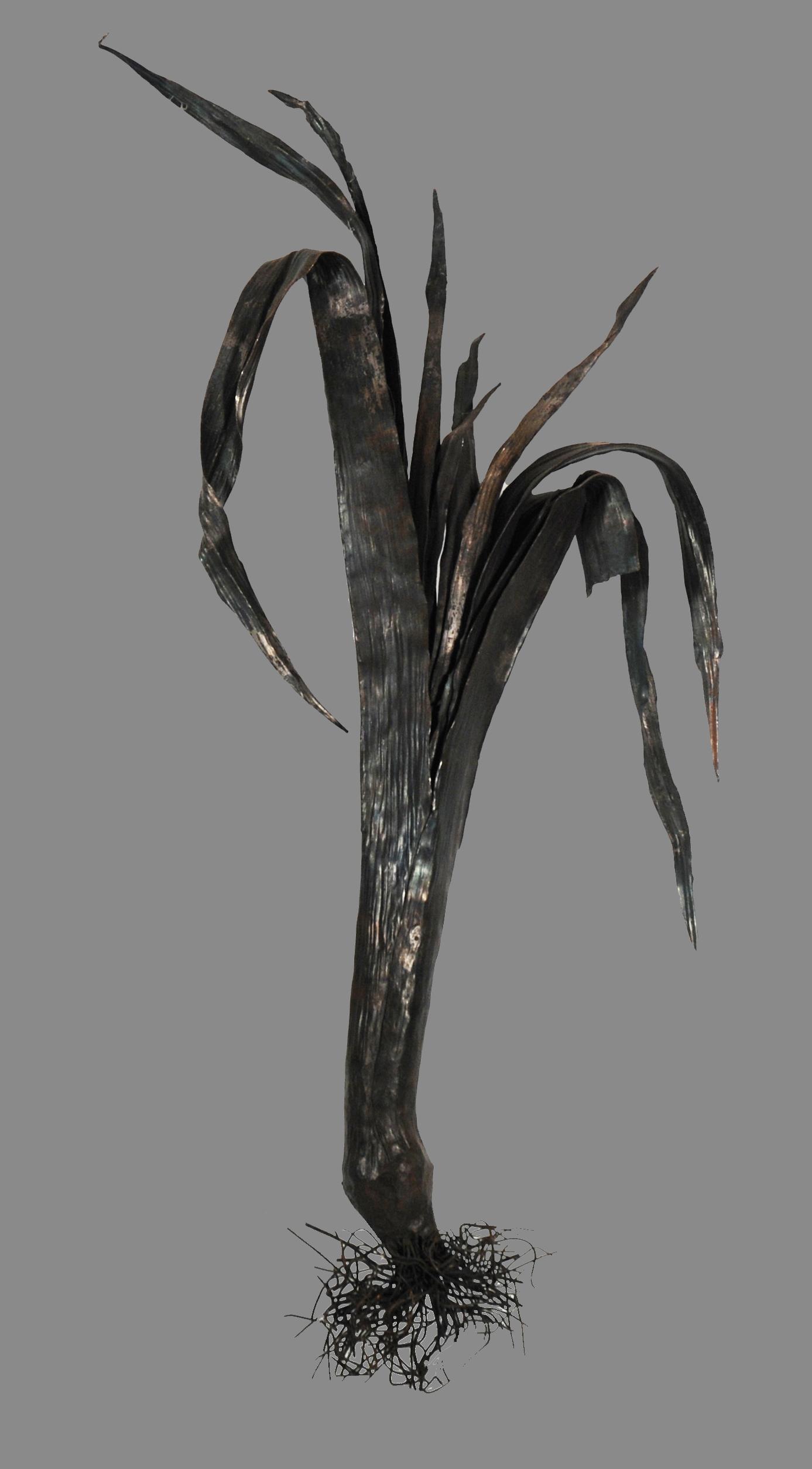 Luciano Zanoni - Scultura in ferro battuto raffigurante cipollotto (h. cm 73)