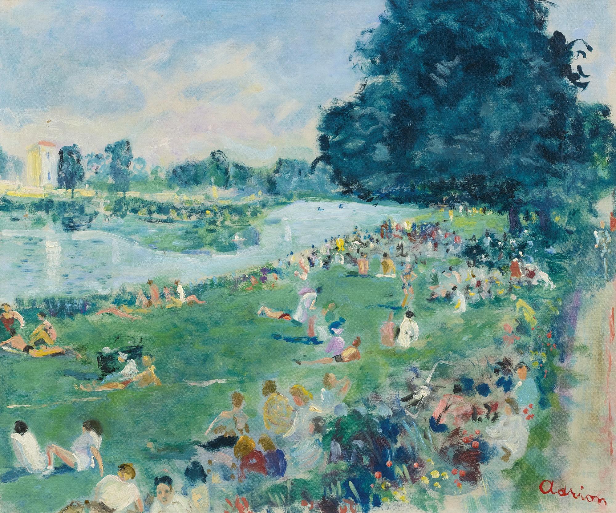 Lucien Adrion - Au Bord Du Lac, Bry Sur Marne