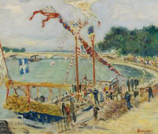 Lucien Adrion - Bastille: Gala Sur La Seine