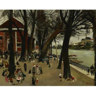 Lucien Adrion - Café By The Seine