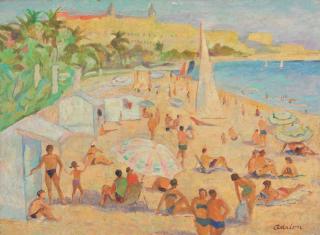 Lucien Adrion - La croisette à Cannes