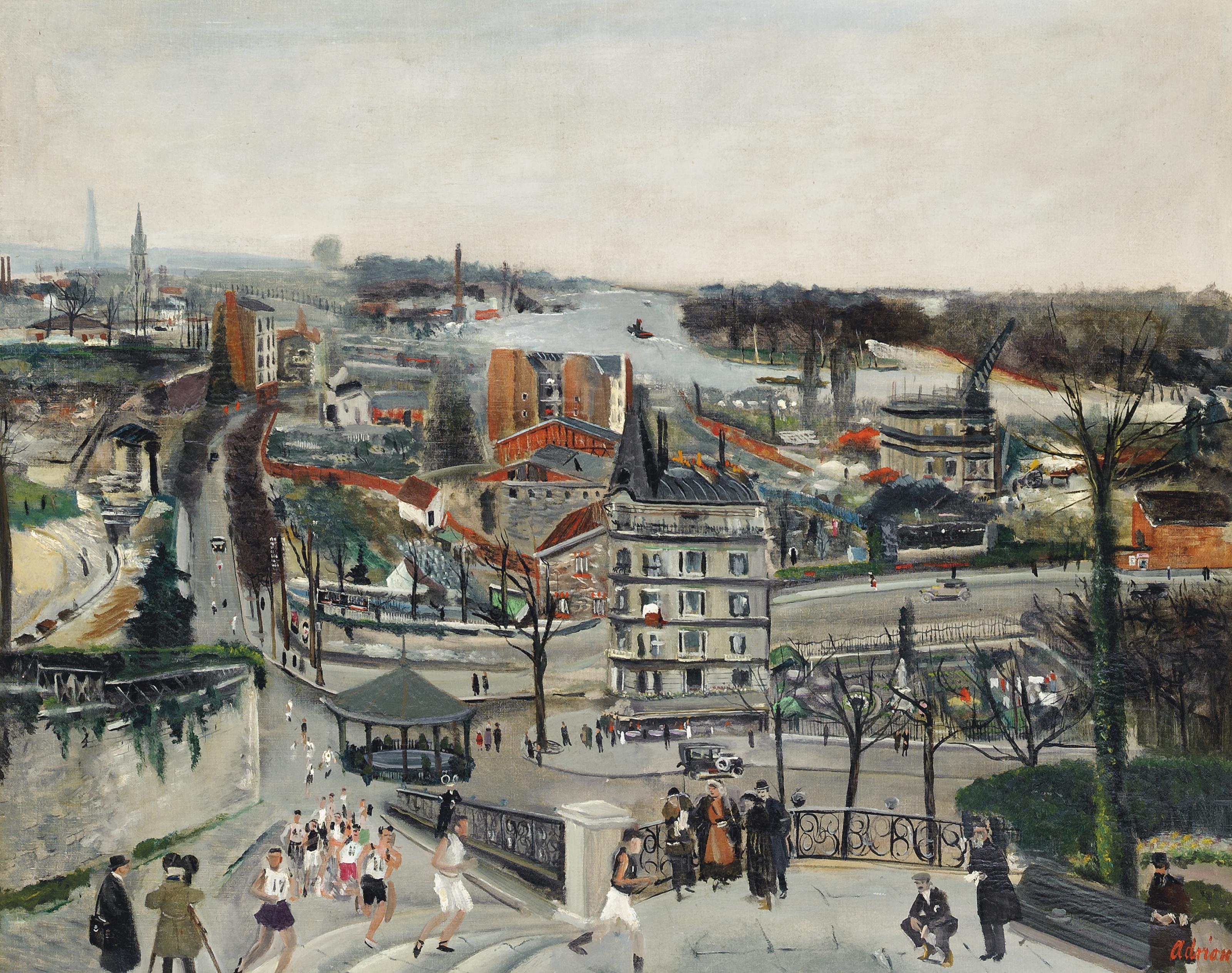 Lucien Adrion - Marathon Olympique