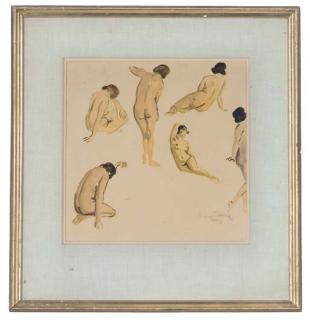 Lucien Adrion - Nude Studies