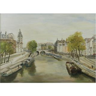 Lucien Adrion - Paris, Les Quais