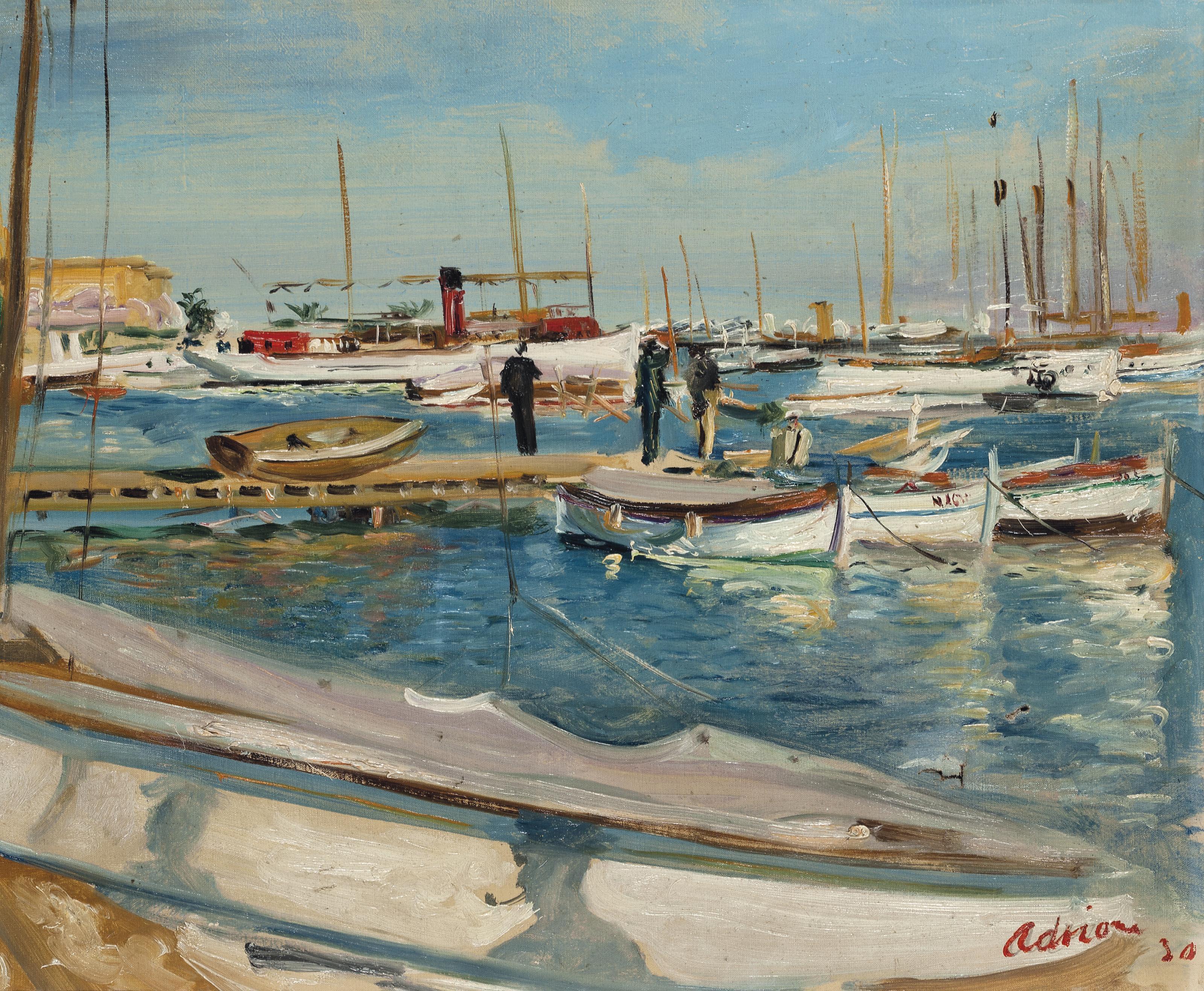 Lucien Adrion - Port de Cannes