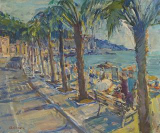 Lucien Adrion - Promenade Du Soleil, Menton