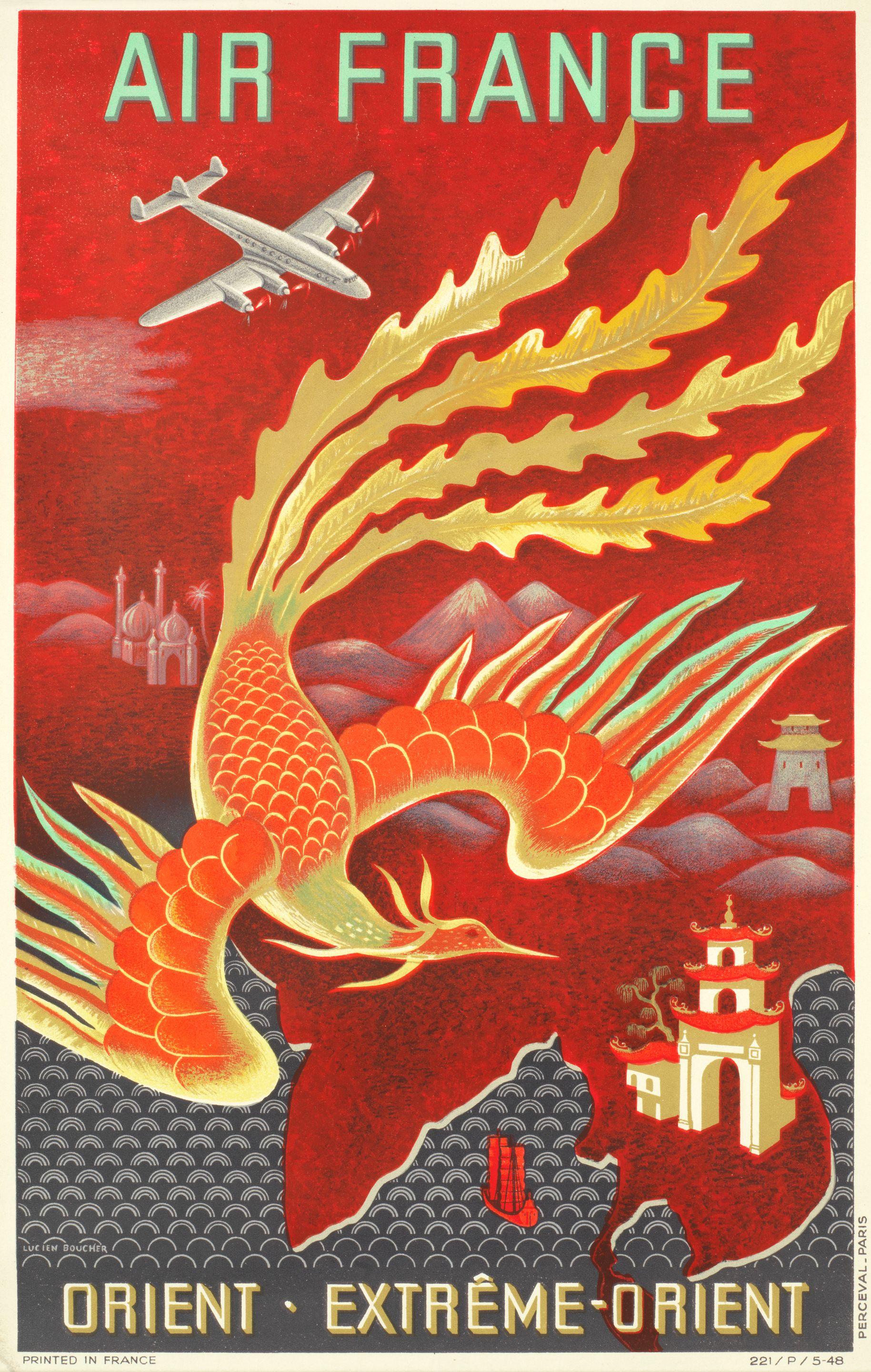 Lucien Boucher - Air France, Orient - Extreme Orient