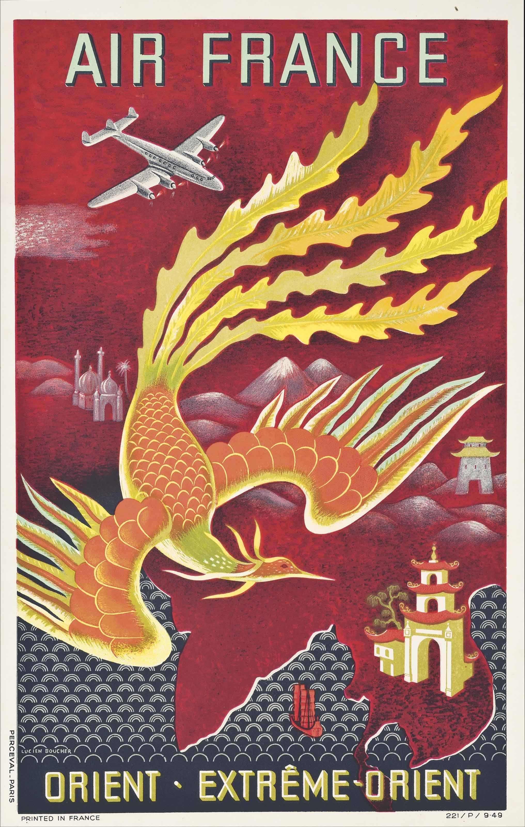 Lucien Boucher - Air France, Orient