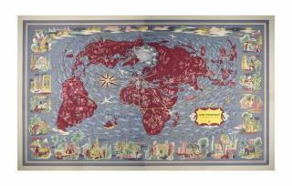 Lucien Boucher - Air France Planisphere