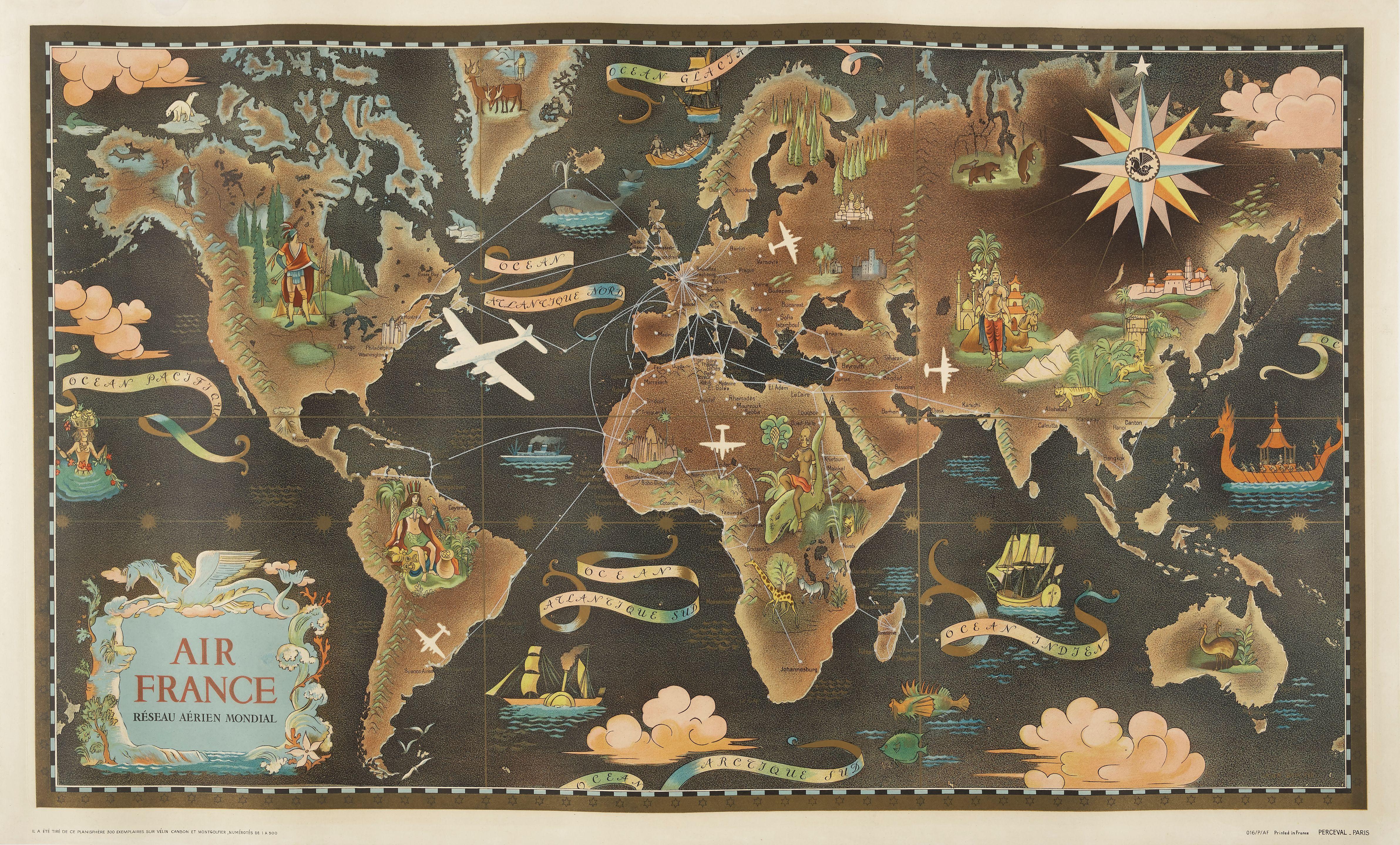 Lucien Boucher - Air France, Reseau Aerien Mondial