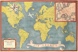 Lucien Boucher - Air France, Réseau Aérien Postal