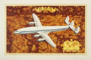 Lucien Boucher - Air France, Super Constellation, Lockheed