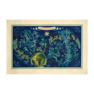 Lucien Boucher - Air France, Zodiac Map