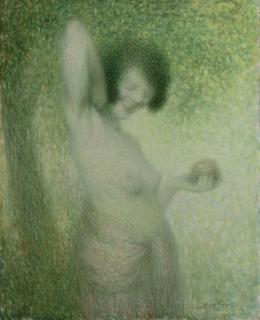 Lucien Boulier - Eve with the apple
