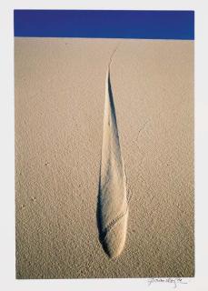 Lucien Clergue - Trace sur le sable, 1986