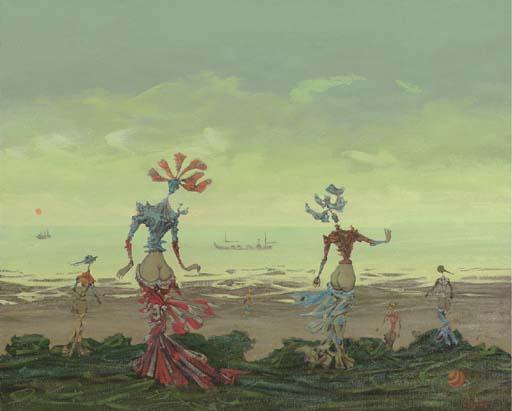 Lucien Coutaud - Octobre marin