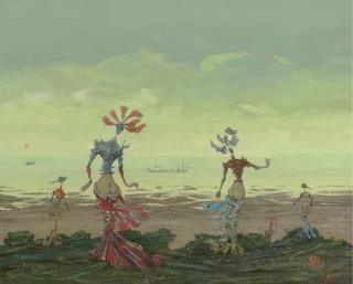 Lucien Coutaud - Octobre marin