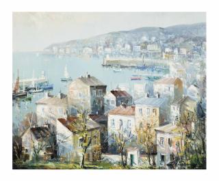 Lucien Delarue - Port de Bauleiu, Côte d\'Azur