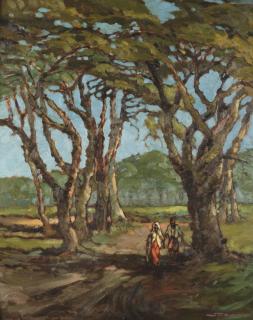 Lucien Frits Ohl - A walk beneath the trees