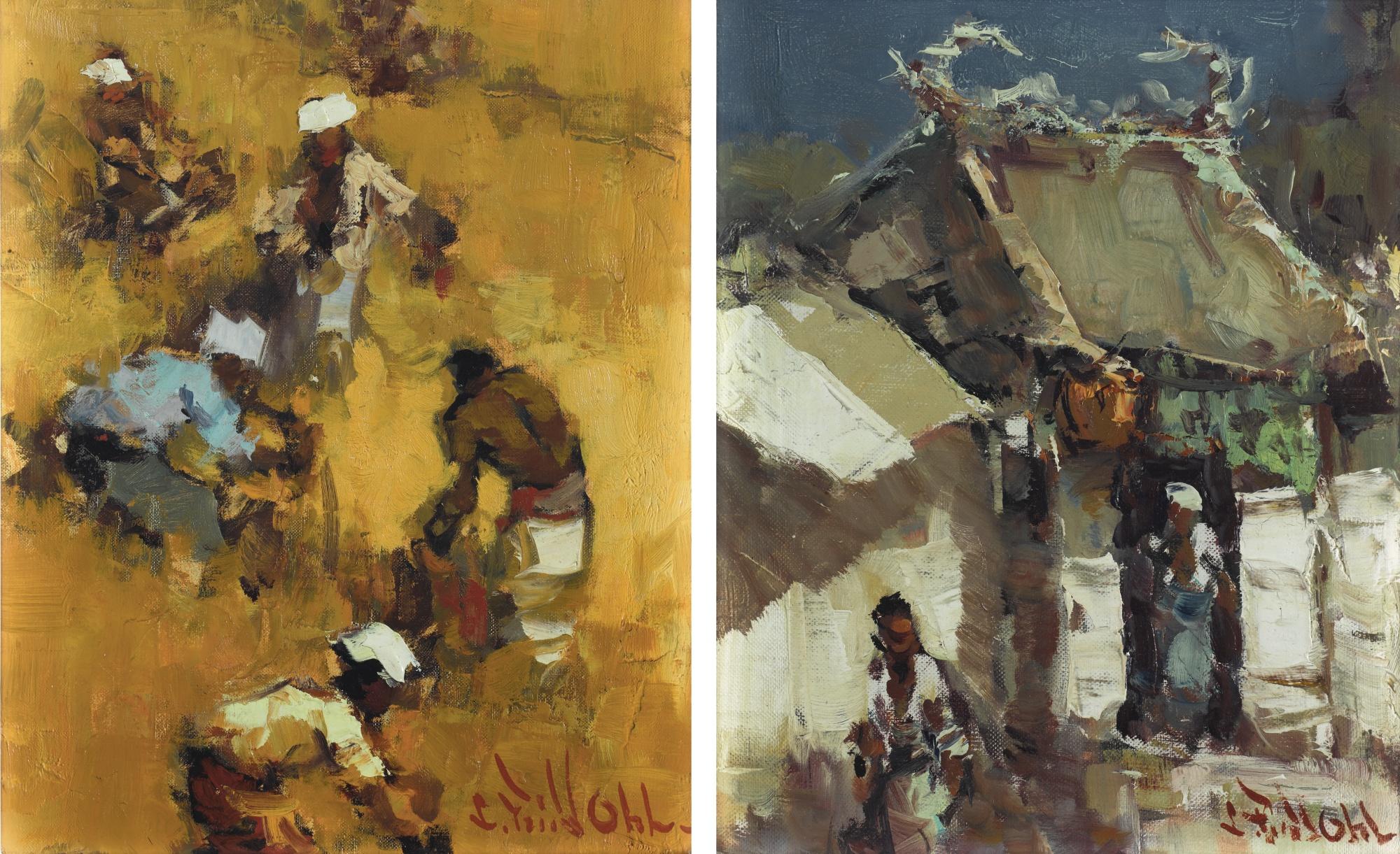 Lucien Frits Ohl - (I) Rice Field (Ii) On The Way