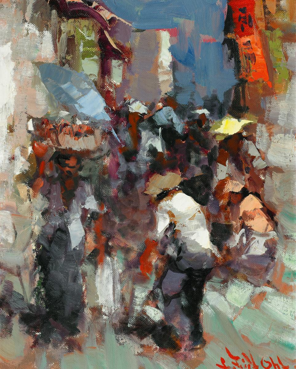 Lucien Frits Ohl - Straßenszene