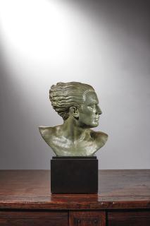 Lucien Gibert - BUSTE DE JEAN MERMOZ, 1930