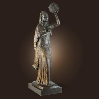 Lucien Gibert - Danseuse algérienne au tambourin