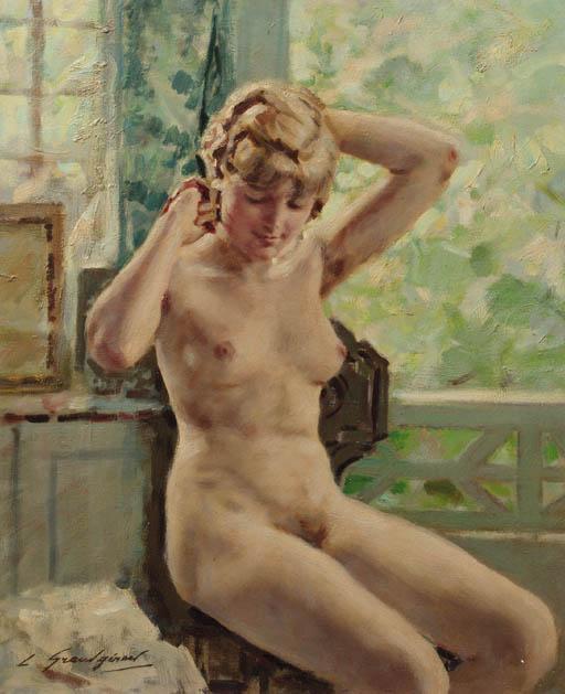 Lucien Henri Grandgérard - Etude de Nu