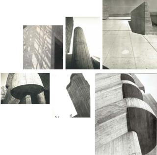 Lucien Herve - Six Silver Gelatin Prints of The Cité Radieuse, Marseille, Circa 1950