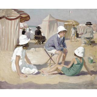 Lucien Jonas - La Plage À Villers Sur Mer