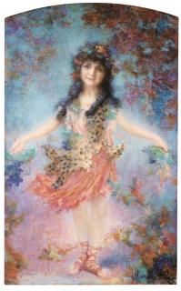 Lucien Lévy Dhurmer - Allegory Of Automn