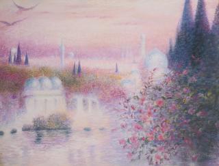 Lucien Lévy-Dhurmer - French les Roses D\'Ispahan